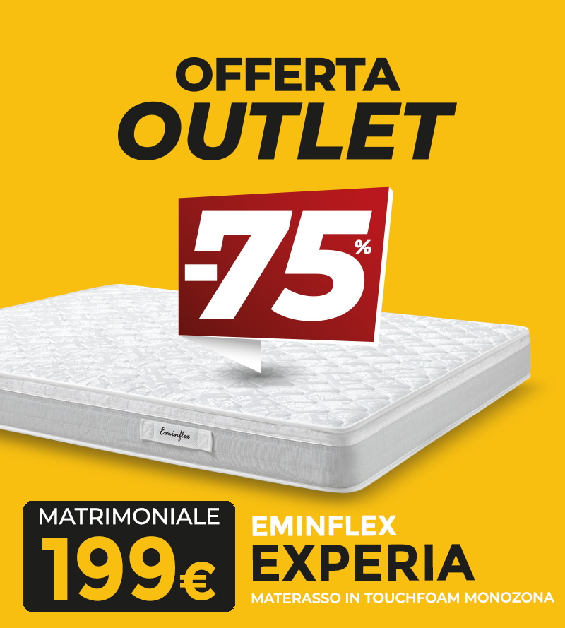 Eminflex offerta materasso matrimoniale Experia